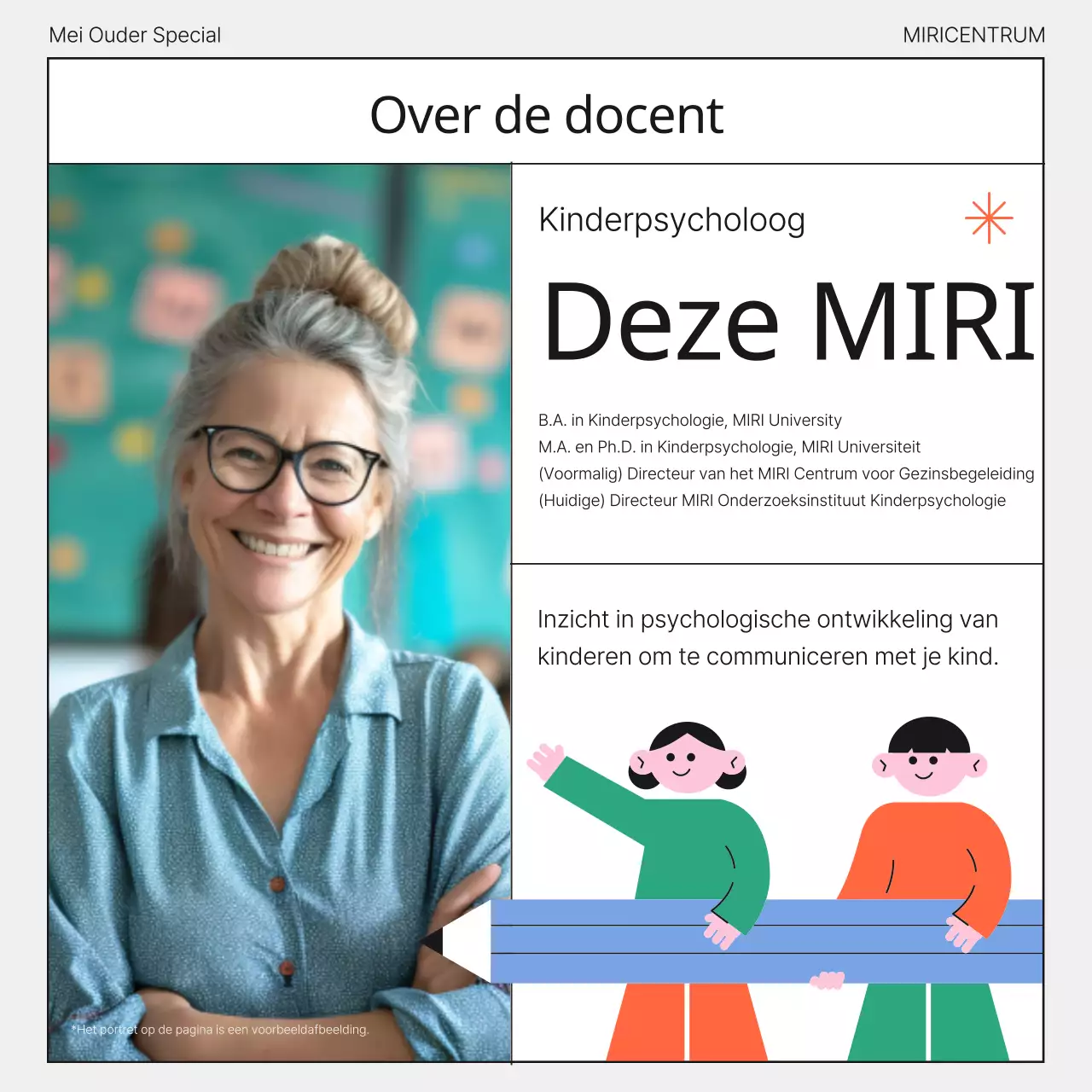  De Groene en Zwarte Ouderschapsklassen promoten