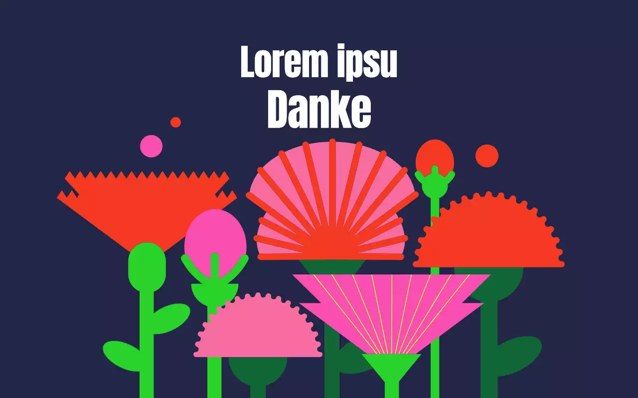 Ein Feld von Teacher's Day Nelken auf einem dunklen Hintergrund