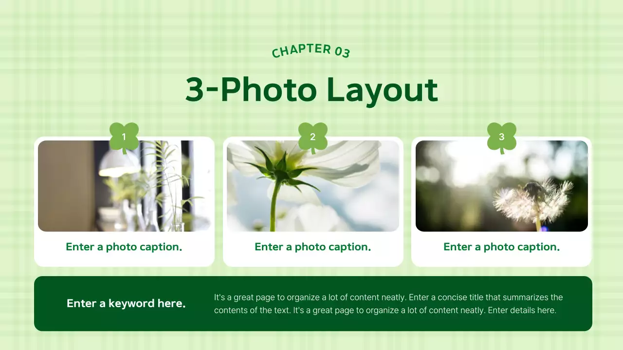 Green Elegant Template Presentation