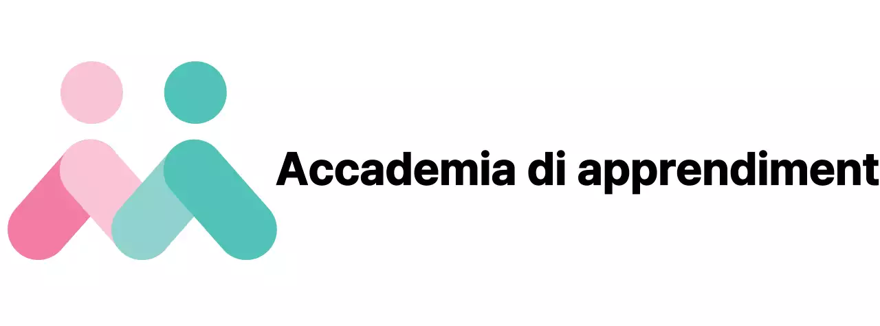 Design scolastico con logo a forma di uomo