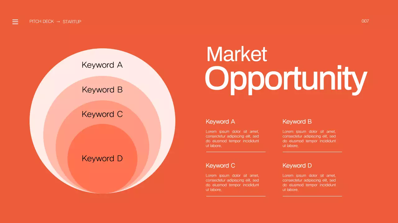 Orange Modern Pitch Deck Presentation