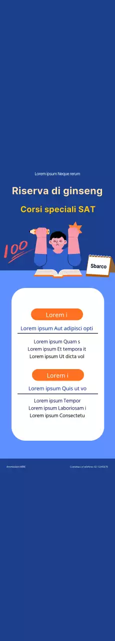 Lezioni di SAT su misura per gli studenti dell'ultimo anno delle scuole superiori con l'ausilio di illustrazioni degli studenti