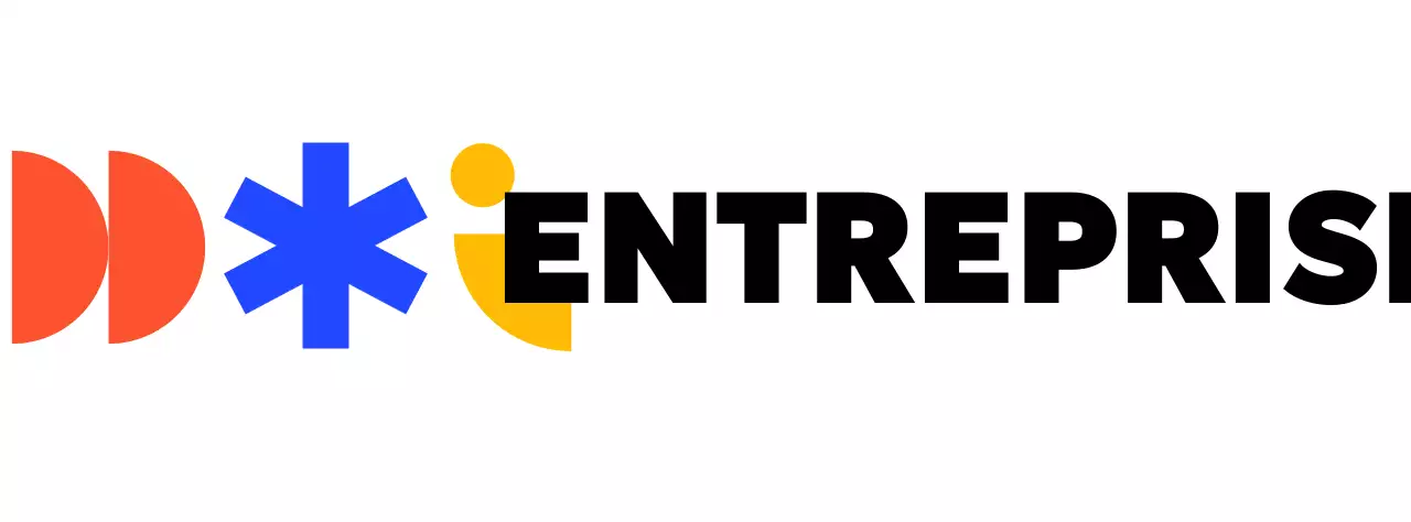 Un logo institutionnel coloré aux formes variées