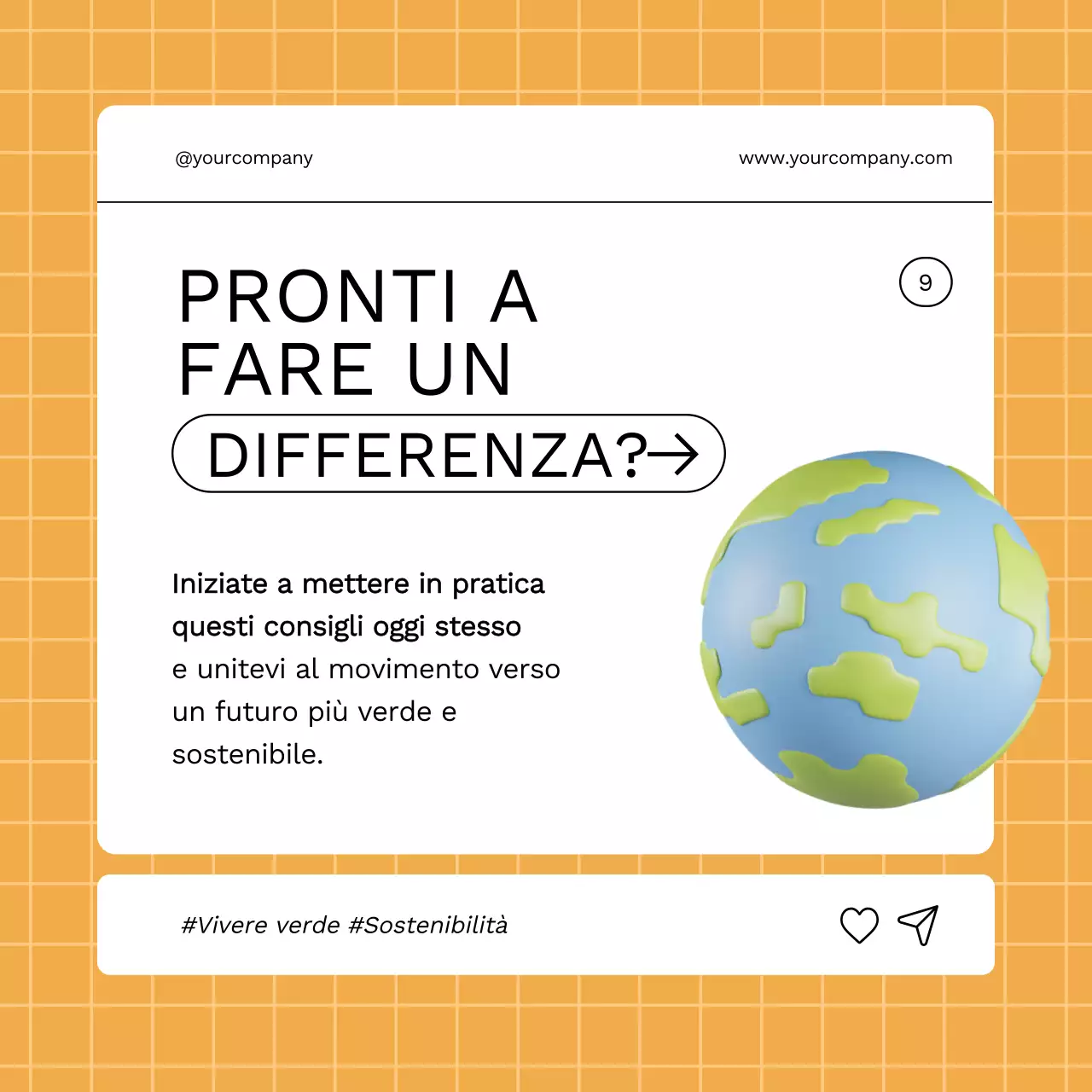 Guida arancione ai semplici consigli per una vita più verde