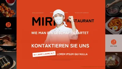 Werben Sie für Ihr Franchise in Rot und Schwarz