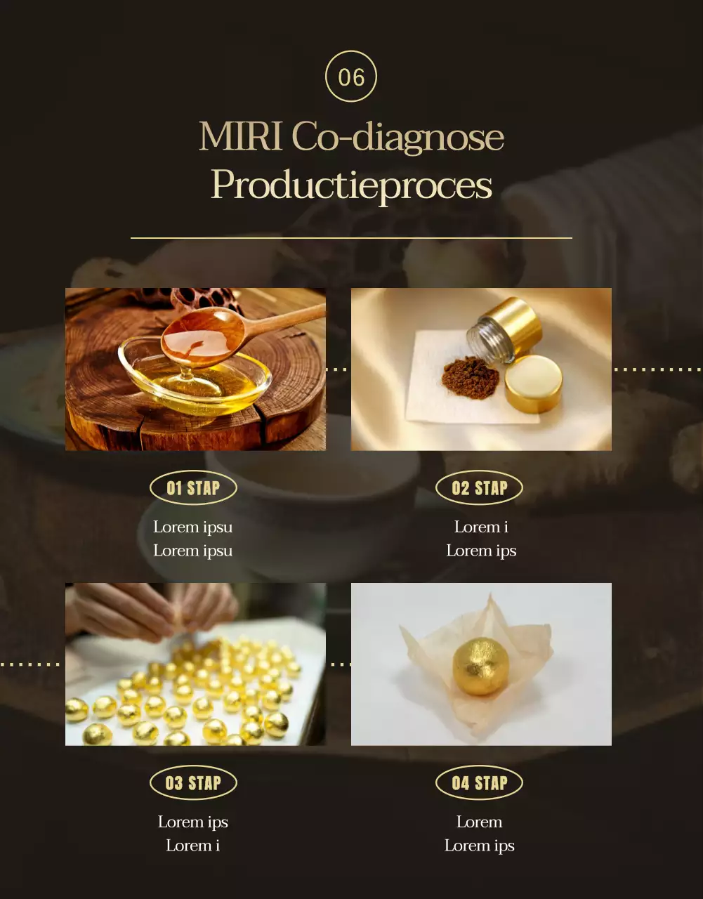 Een gids met traditionele Chinese kruidengeneesmiddelen voor moederdag in zwart en goud