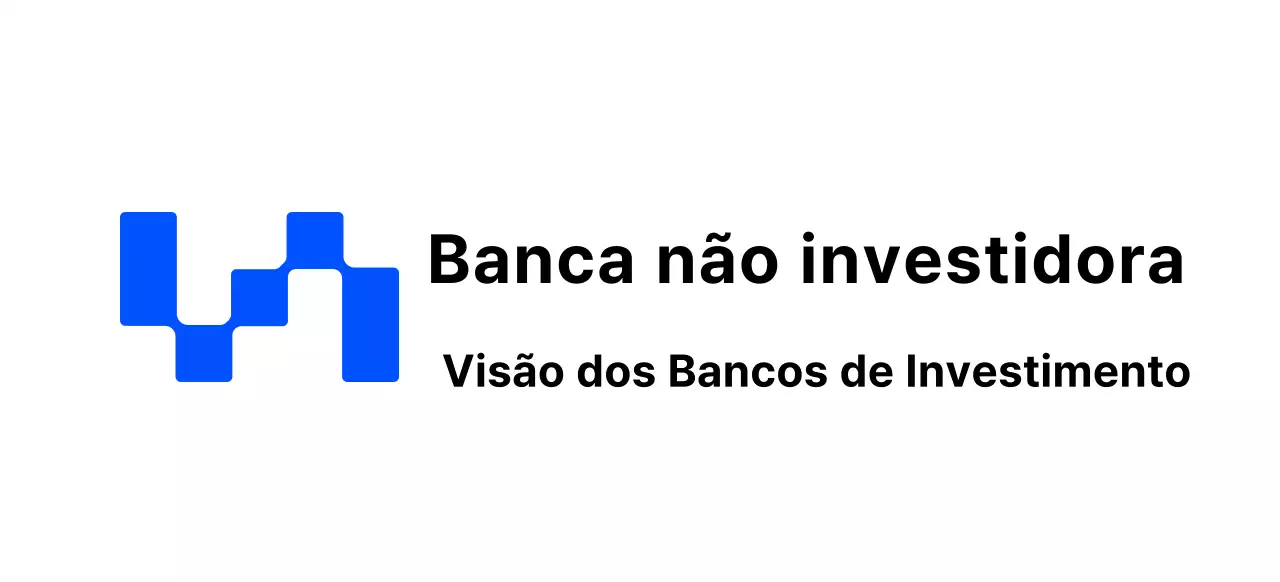 Logótipos de marcas de empresas associadas à banca de investimento