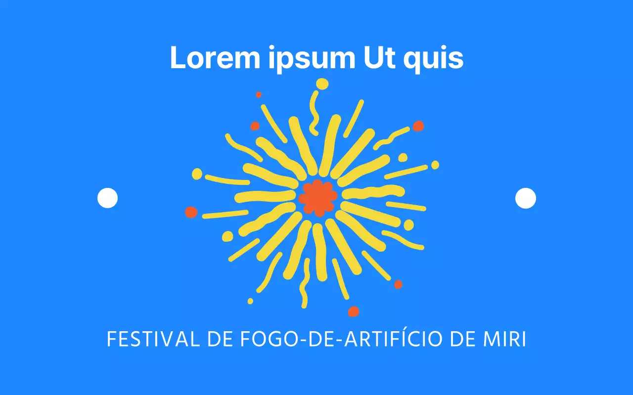 Um festival emocionante com fogos de artifício que explodem com estrondo