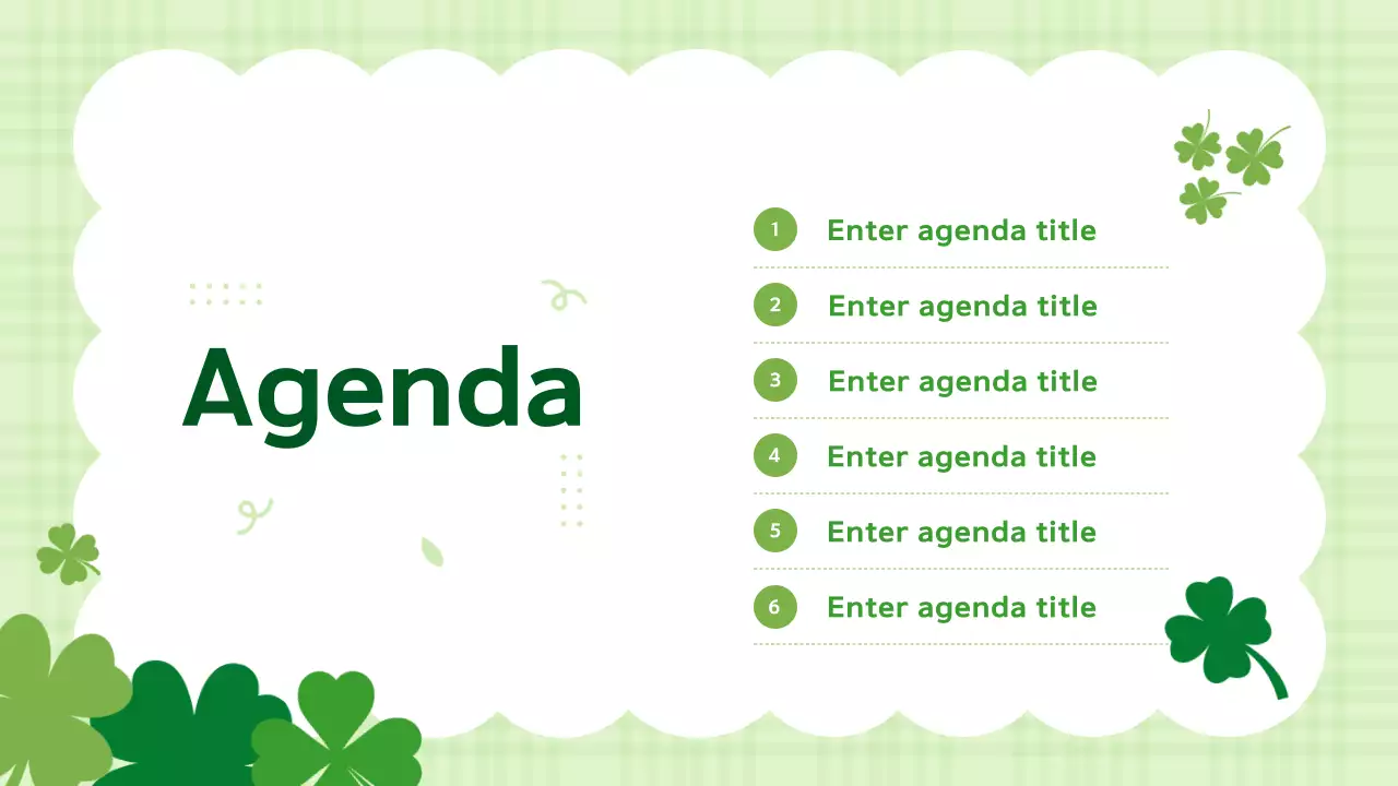 Green Elegant Template Presentation