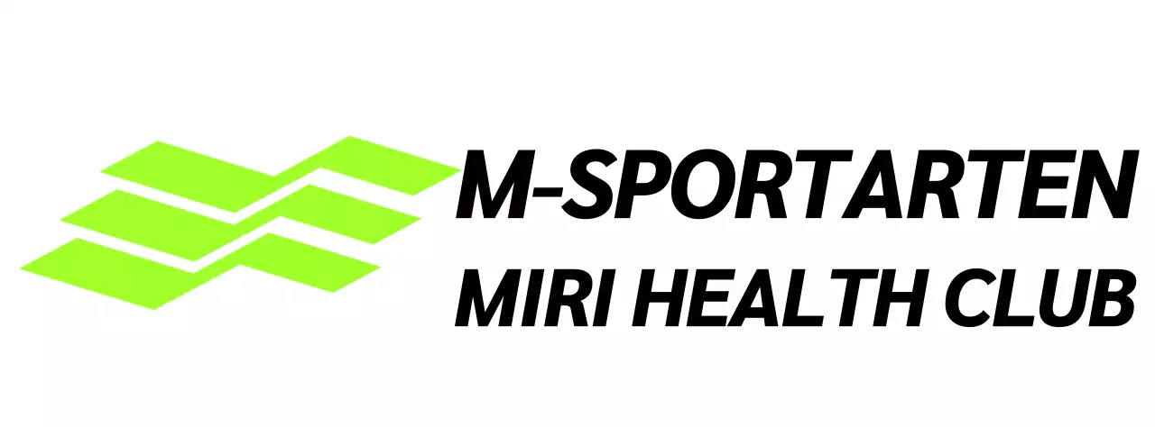 Fitnessstudio in Schwarz und Neon