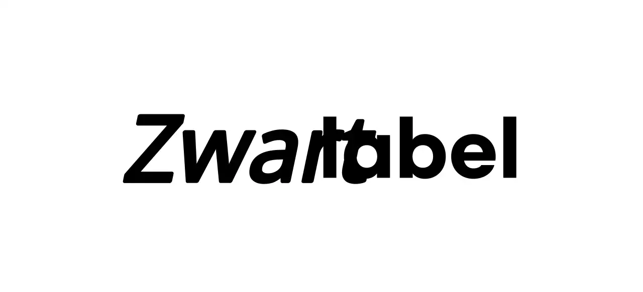 Eenvoudig, stijlvol logo-ontwerp met zwarte tekstvariatie