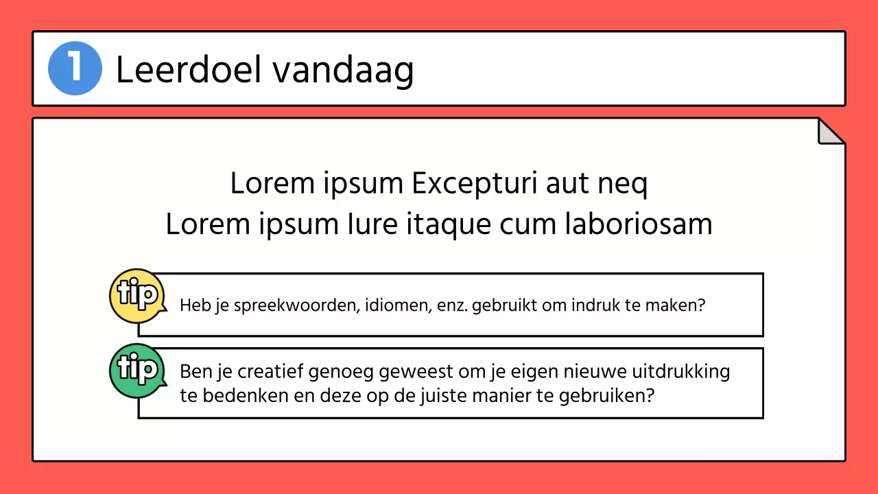 Schattige roze leermiddelen voor taalonderwijs
