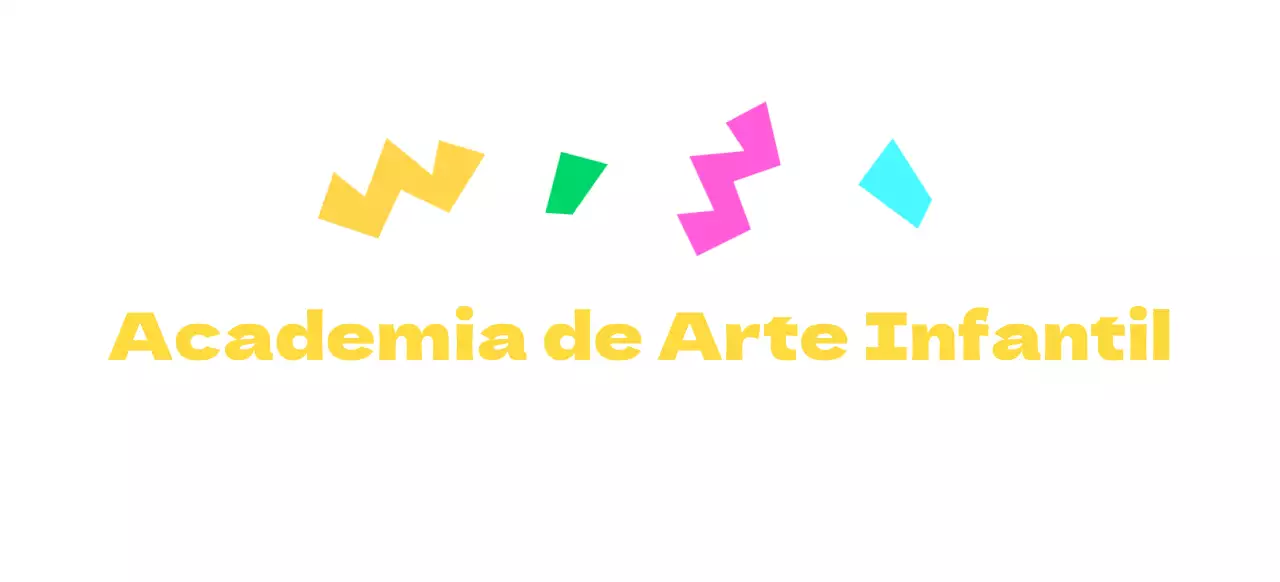 Mercancía de la Academia Infantil con coloridas formas geométricas