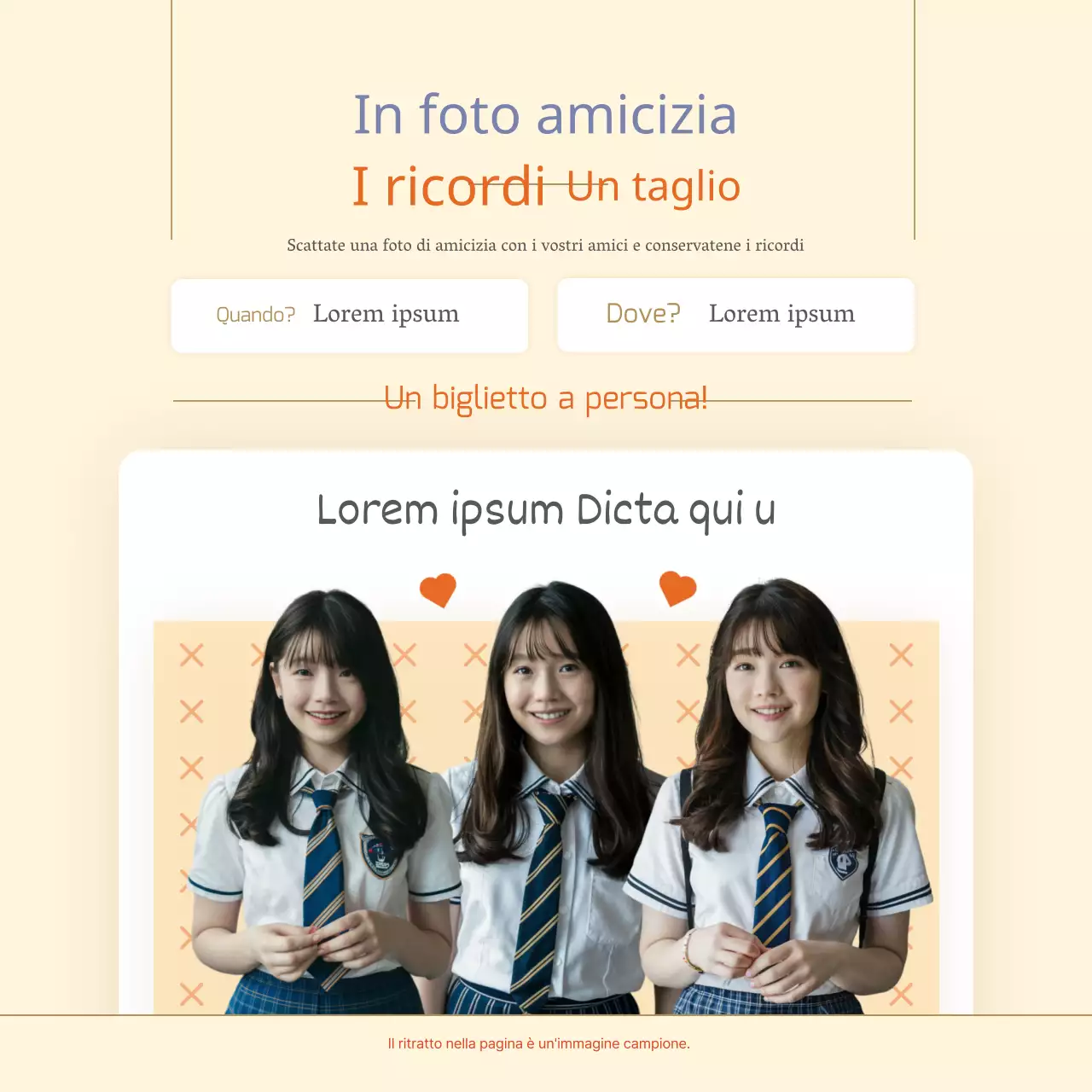 Promuovere un moderno concorso di amicizia e scrittura in giallo e bianco