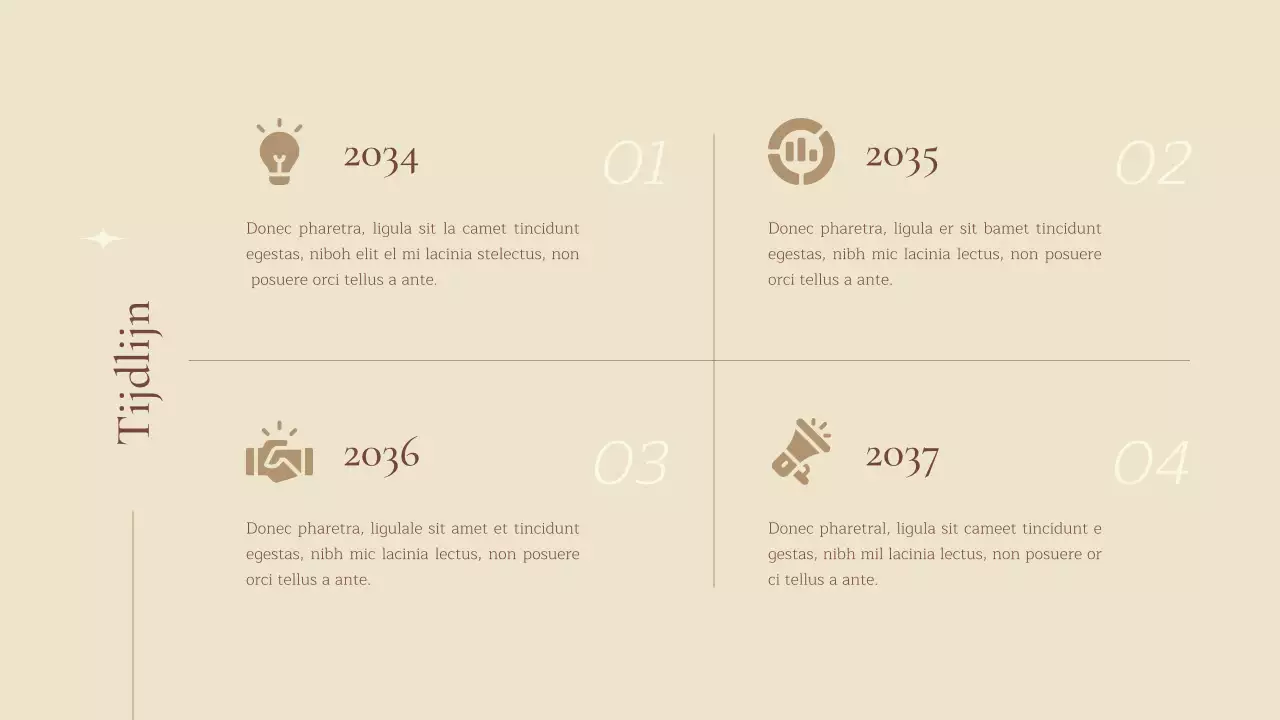 Introductie van het bedrijf Beige Natural