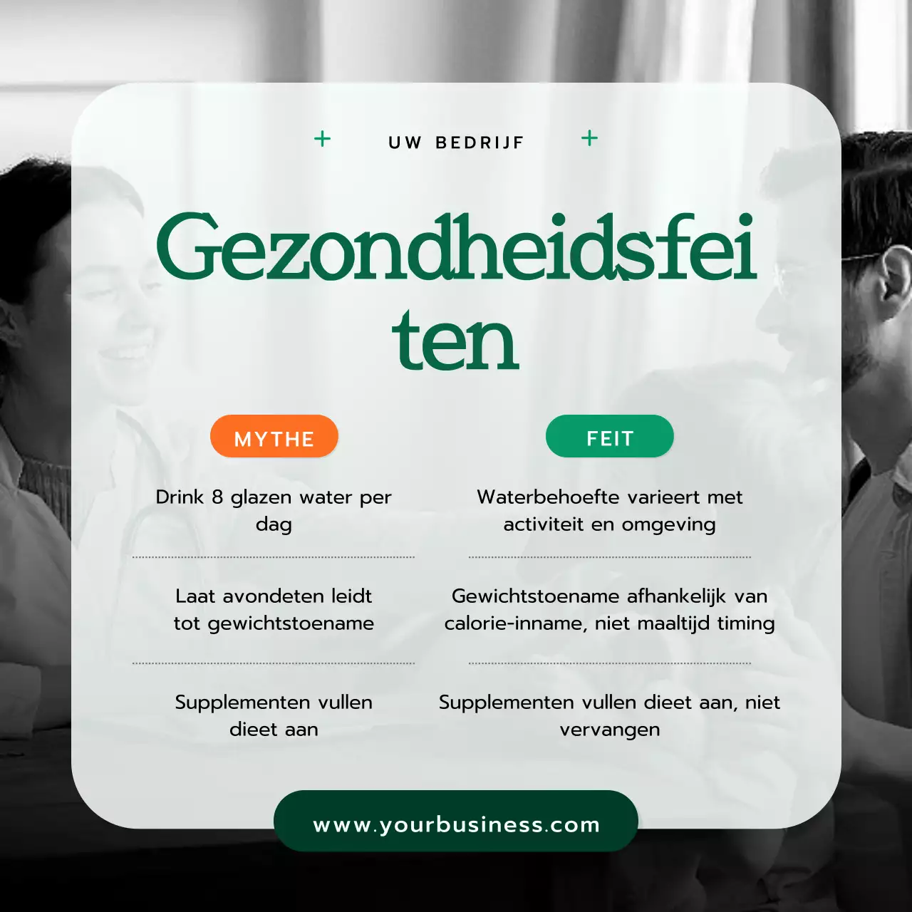 Green Lime Promoot een simpele Wereldgezondheidsdag mythe of feit