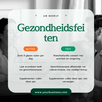 Green Lime Promoot een simpele Wereldgezondheidsdag mythe of feit