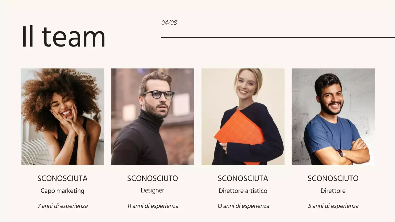 Campagna di strategia di marketing elegante in beige