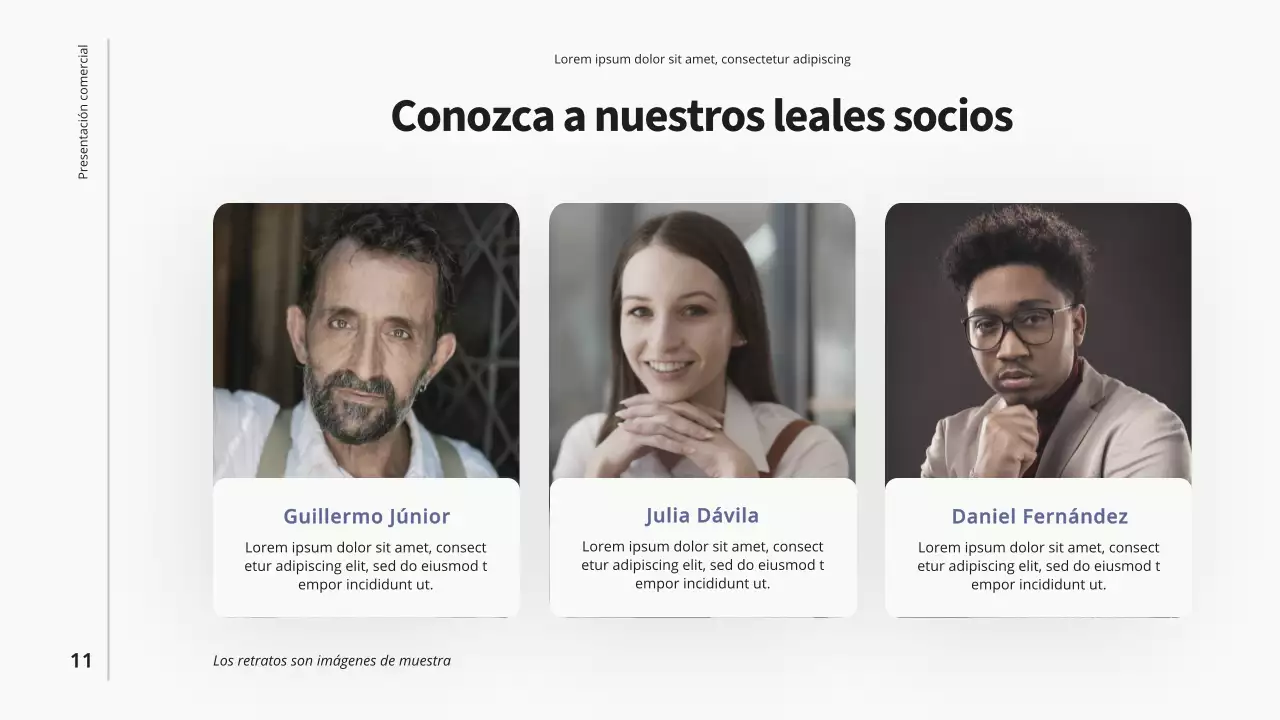 Purple Blue Presentación de una empresa moderna