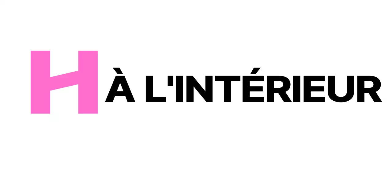 Logo d'un magasin d'intérieur avec une lettre H moderne