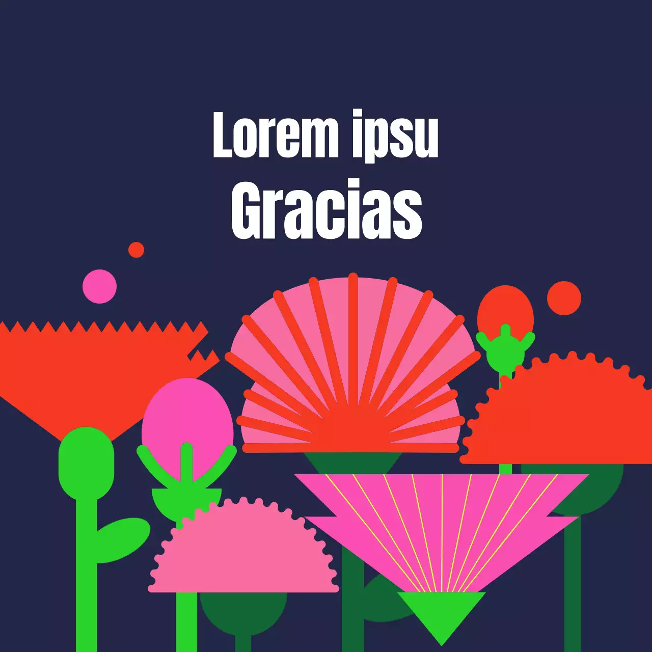 Un campo de claveles del Día del Maestro sobre fondo oscuro