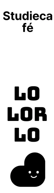 Studiecafé leeszaal logo in een afgerond lettertype