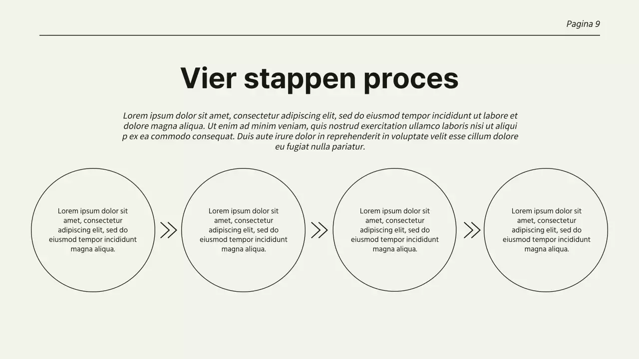 Trend Presentatiepagina's in beige en zwart met verschillende indelingen Product Pitch