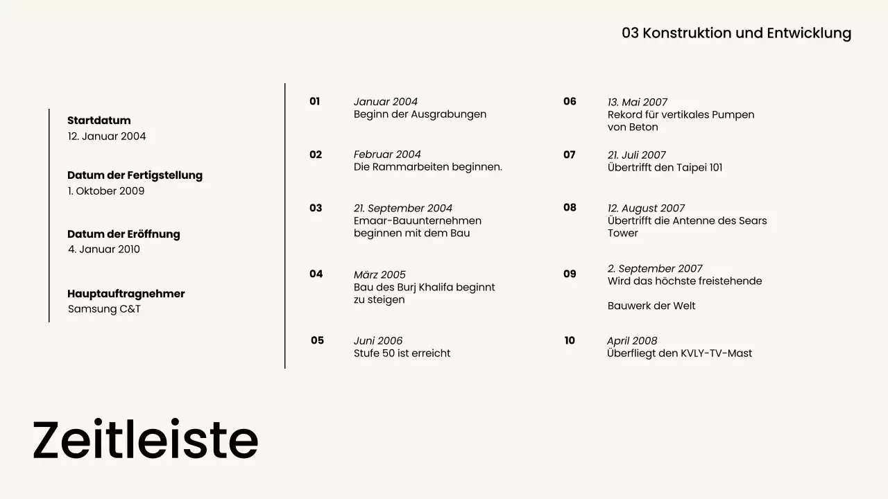 Minimalistischer Architekturbericht in Schwarz und Weiß