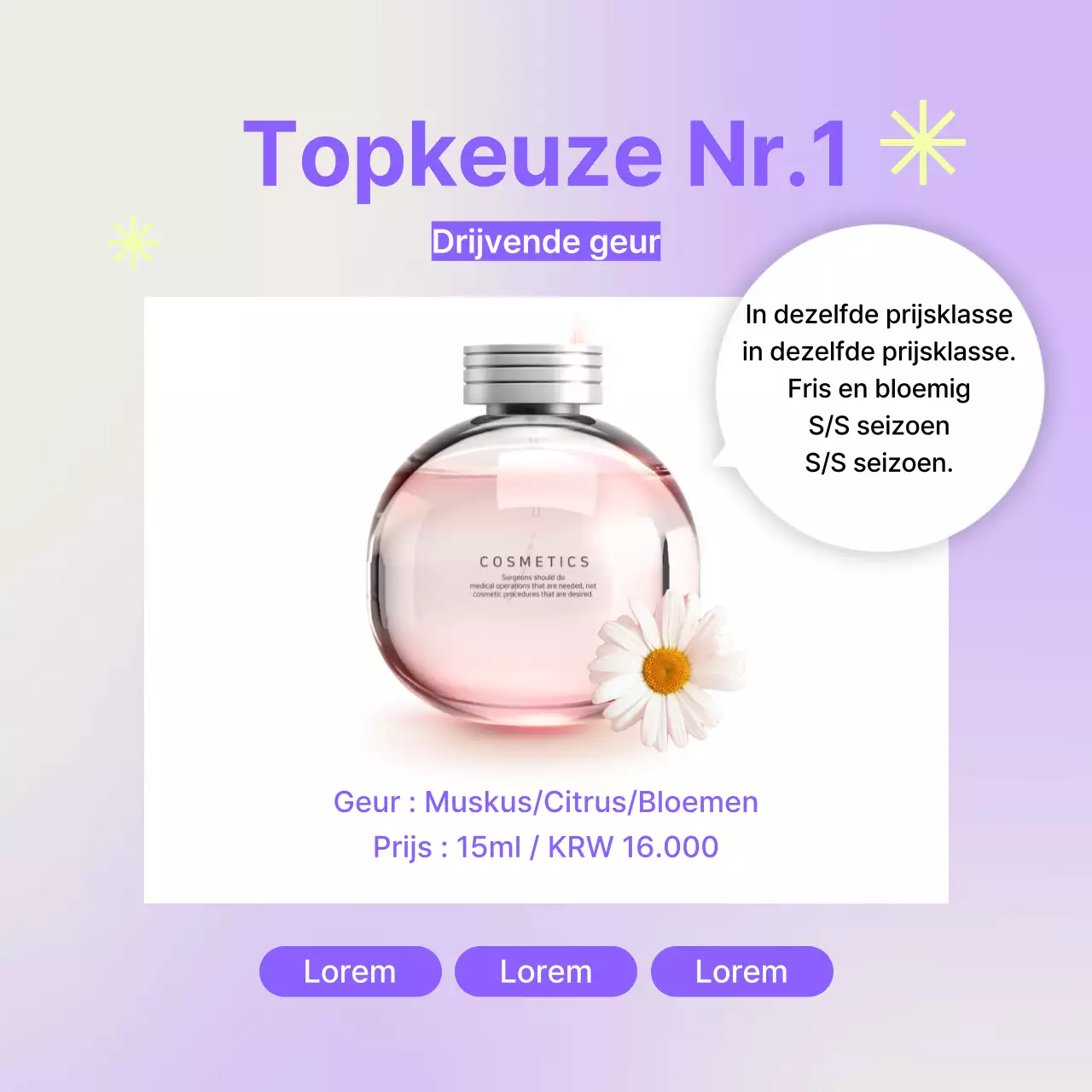 Een eenvoudige wat-in-mijn-tas introductie in mauve en geel