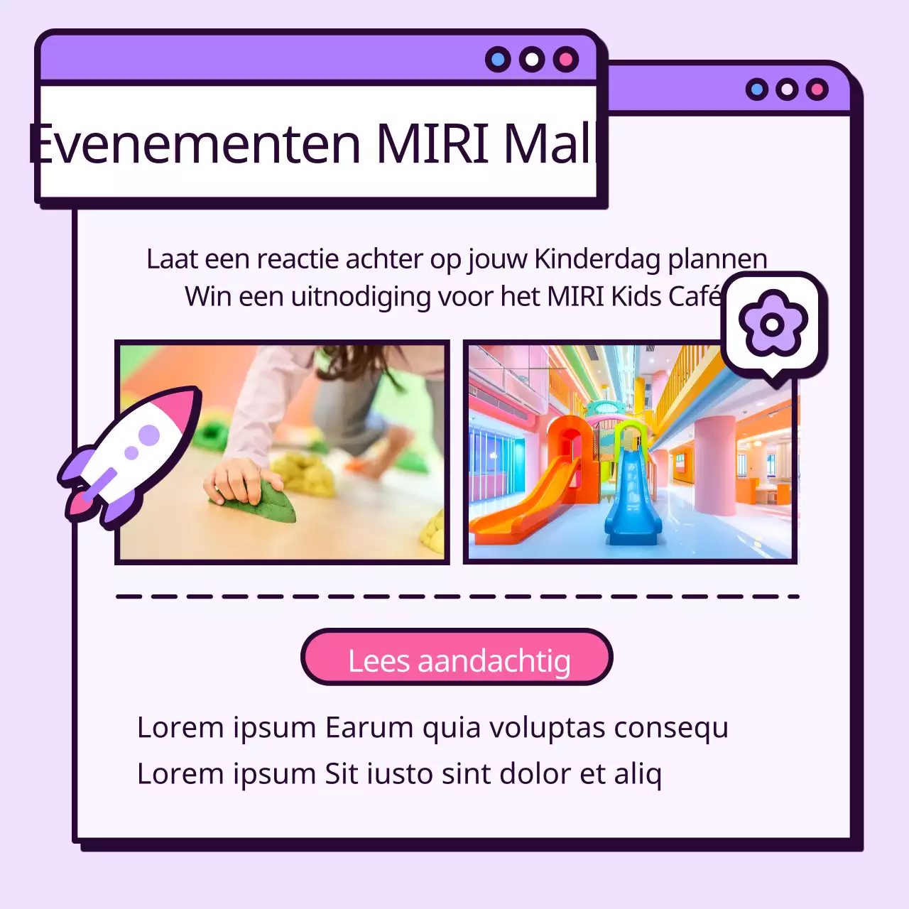 Kitscherige cadeautips voor kinderdag in paars en roze