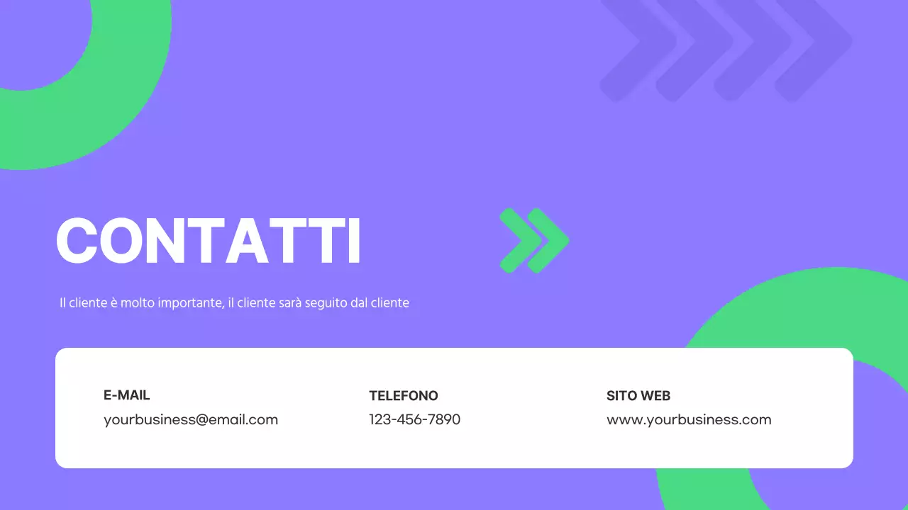 Campagna strategica di marketing moderno in viola e verde