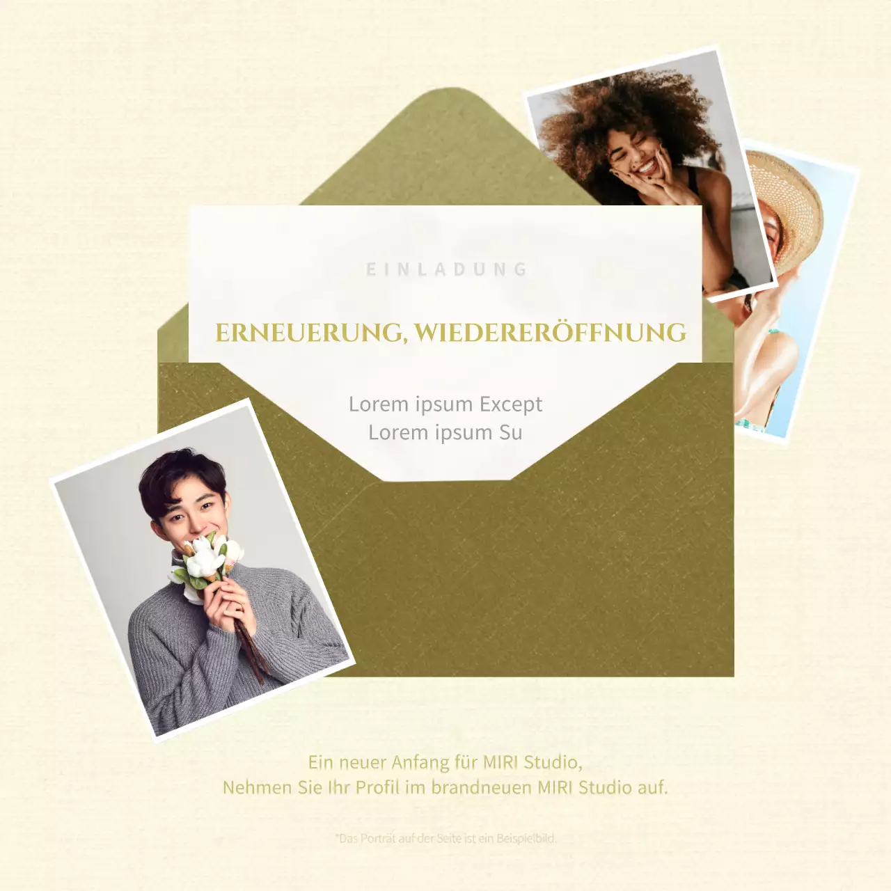 Ein einfacher elfenbeinfarbener und gelber Leitpfosten zur Erfrischung