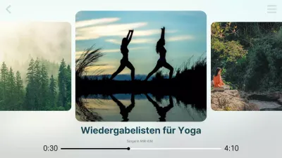 Hellblaue entspannende playlist video