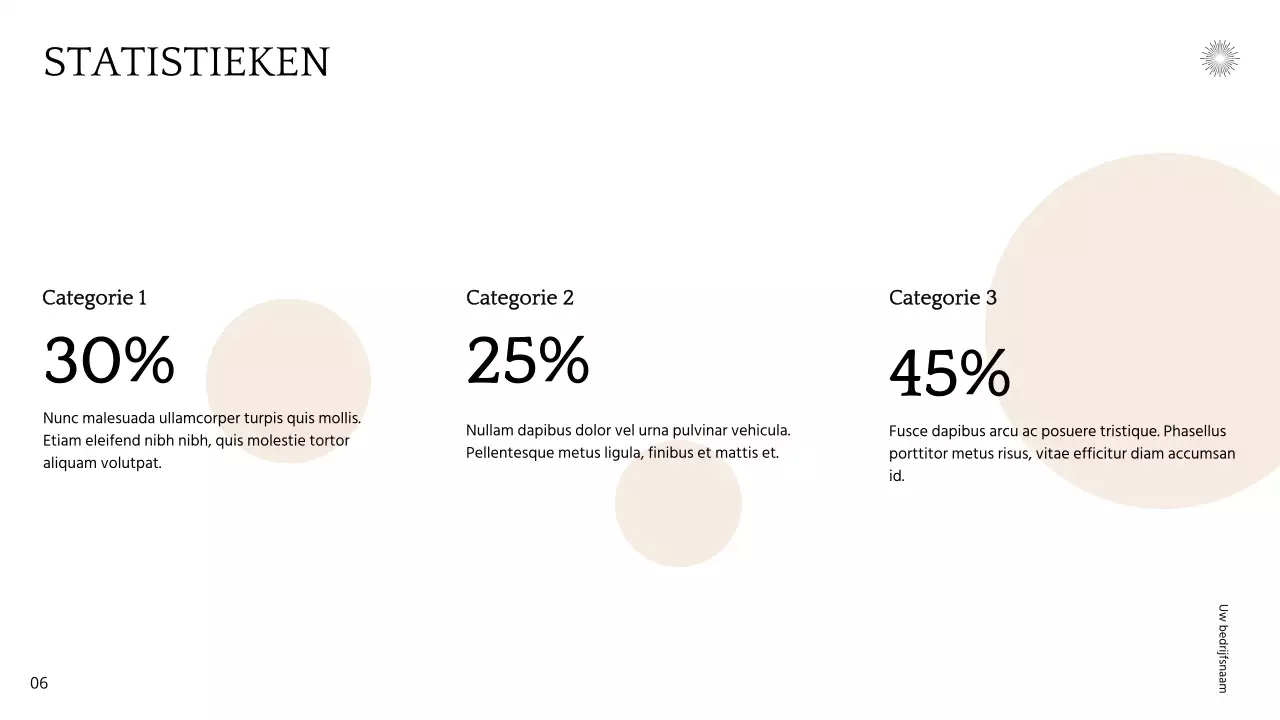 Beige Wit Minimaal Neutraal Toon Bedrijfspresentatie Pitch Deck Strategie