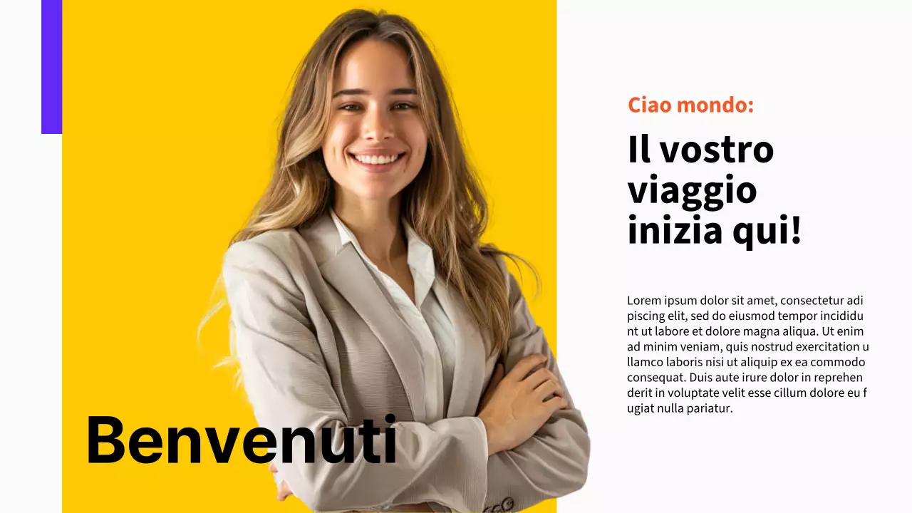 Presentazione dell'azienda Purple Bold Business