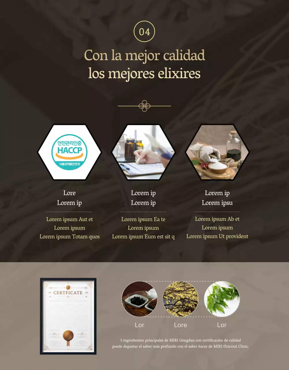 Guía de regalos de fitoterapia tradicional china para el Día de la Madre en negro y oro