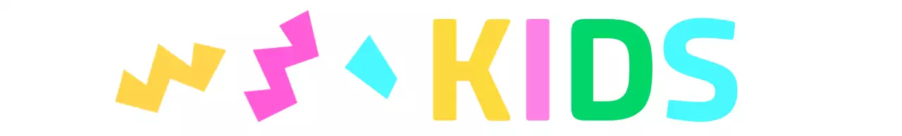 Desain dengan bentuk dan frasa yang penuh warna