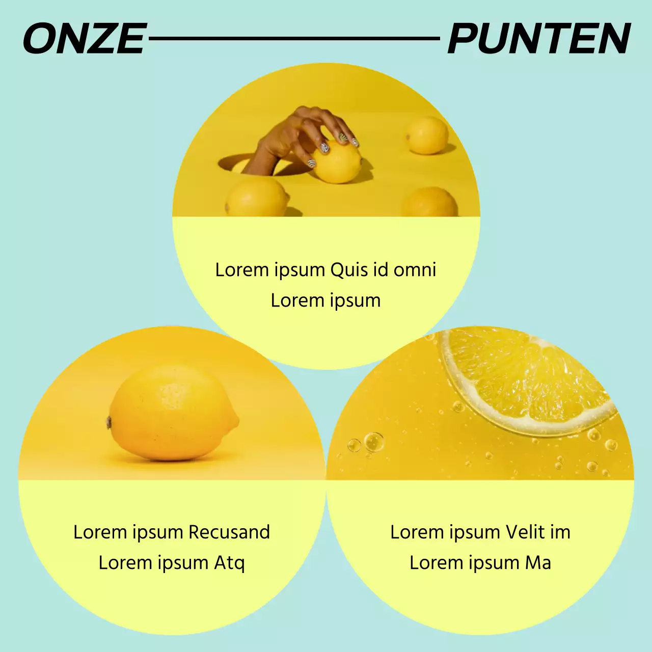 Zet je merk in de trend met geel en lichtblauw