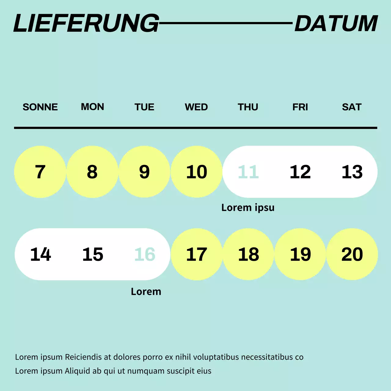 Bewerben Sie Ihre Marke im Trend mit Gelb und Hellblau