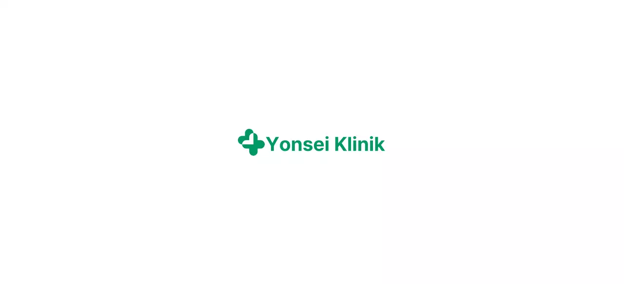 Krankenhausbriefpapier mit einem Logo in Form eines vierblättrigen Klees