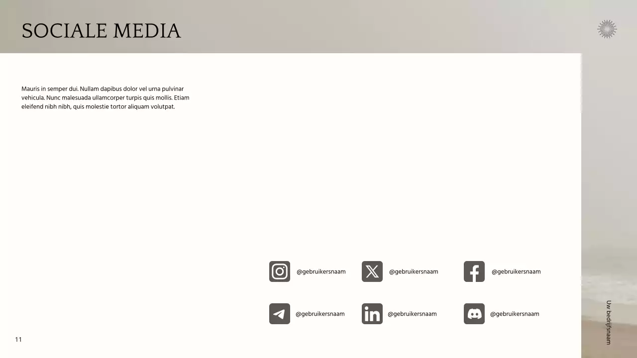 Beige Wit Minimaal Neutraal Toon Bedrijfspresentatie Pitch Deck Strategie