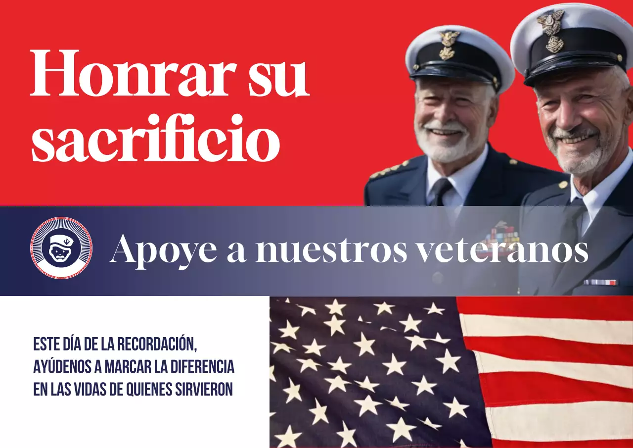 Campaña Red Modern Memorial Day