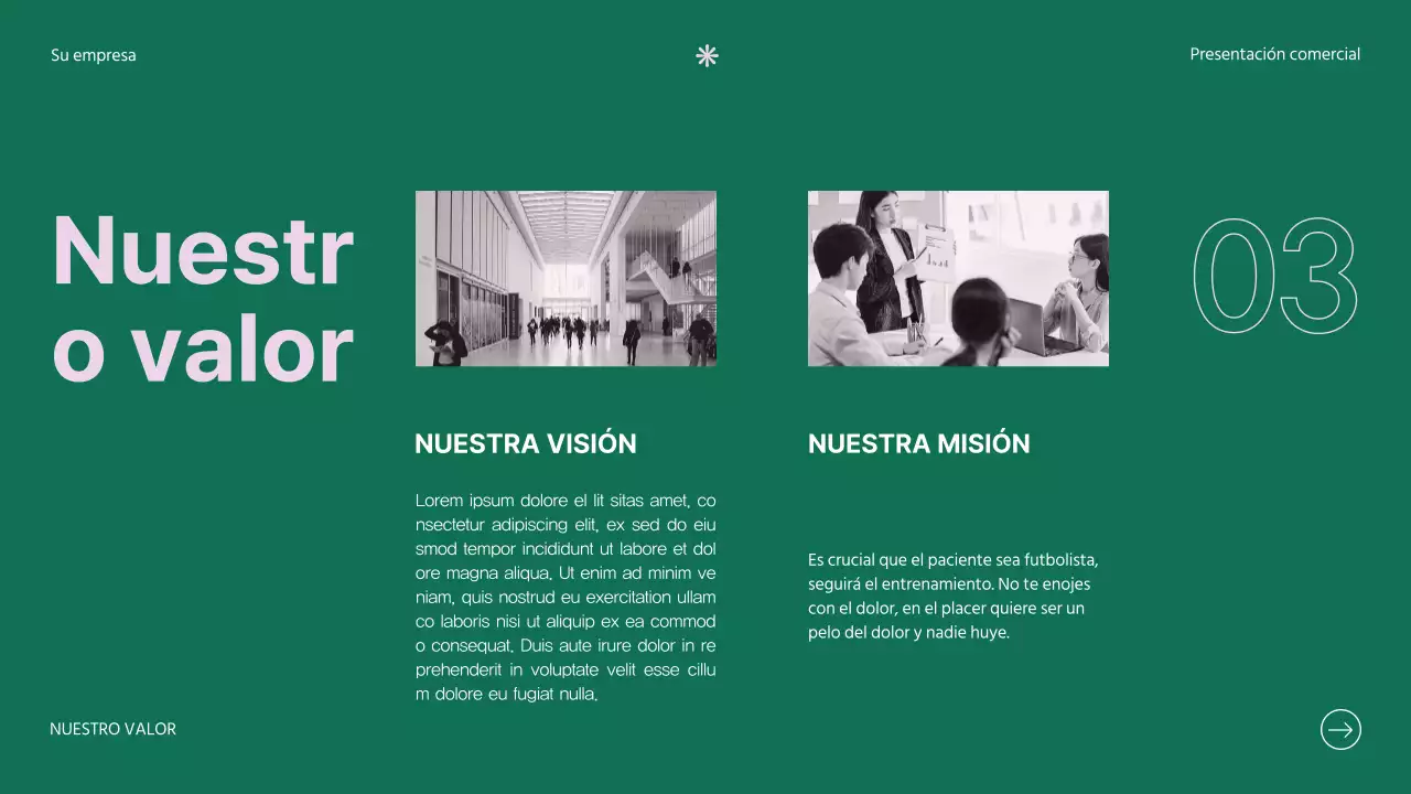 Presentación de la empresa Soft Pink Clean Business