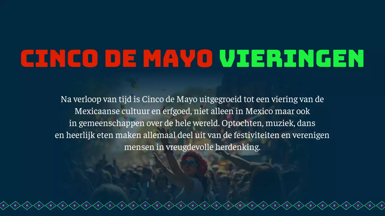Navy Cinco de Mayo Geschiedenis Studiemateriaal