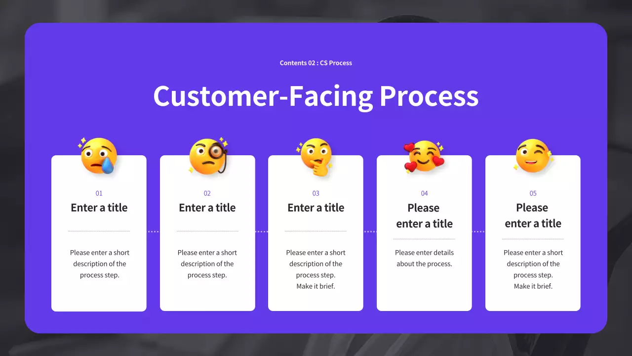 퍼플 모던 고객 매뉴얼 프레젠테이션