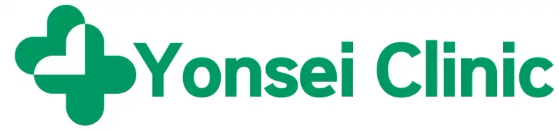 Hospital stationery with a four-leaf clover logo