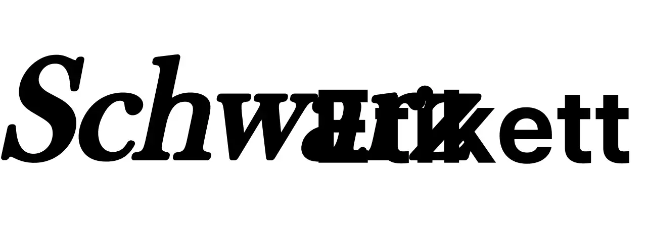 Einfaches, stilvolles Logodesign mit schwarzer Textvariante