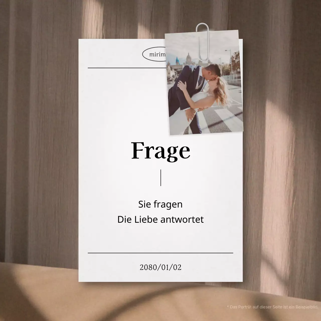 Werben Sie für Ihre Botschaft mit einem modernen, emotionalen Clip in Weiß und Braun