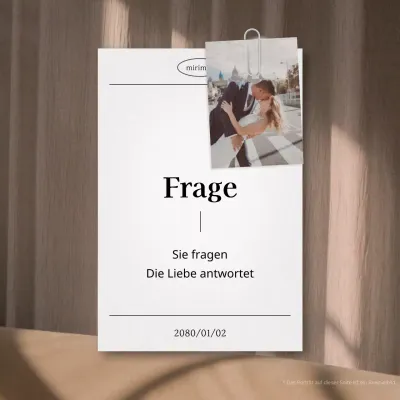 Werben Sie für Ihre Botschaft mit einem modernen, emotionalen Clip in Weiß und Braun