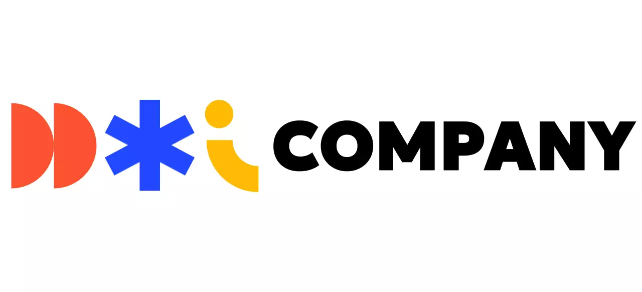 Colorful institutional logos with a variety of shapes